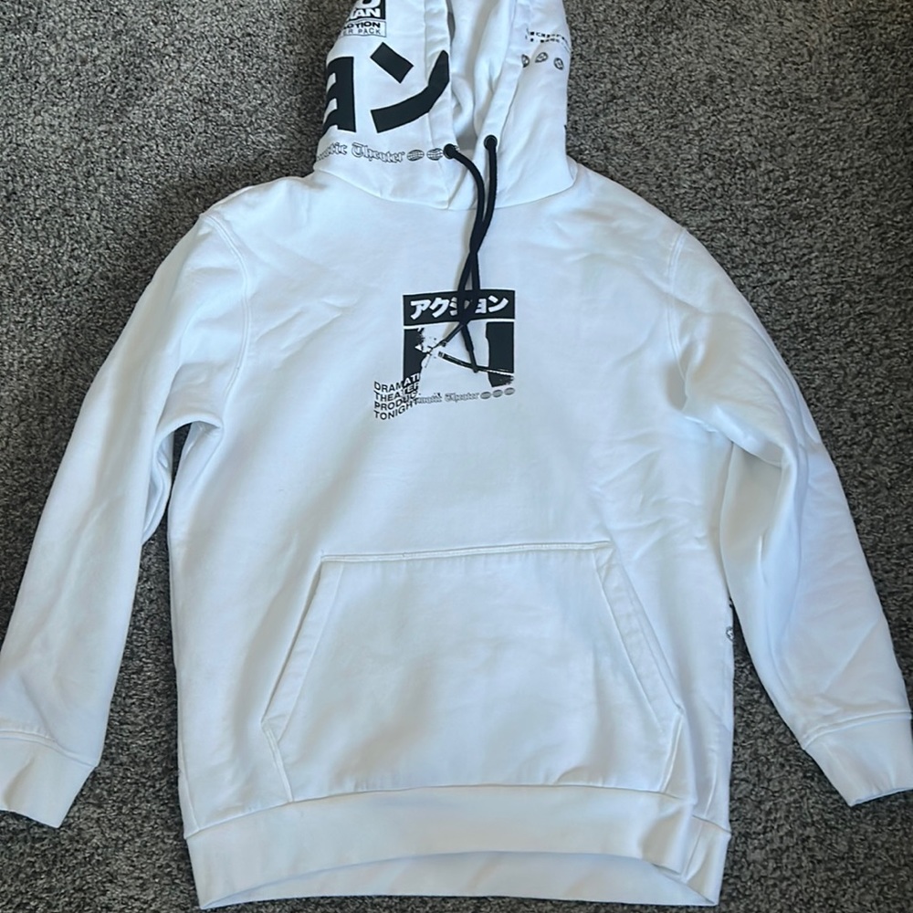 ASOS Bershka Graphic Hoodie Size Small